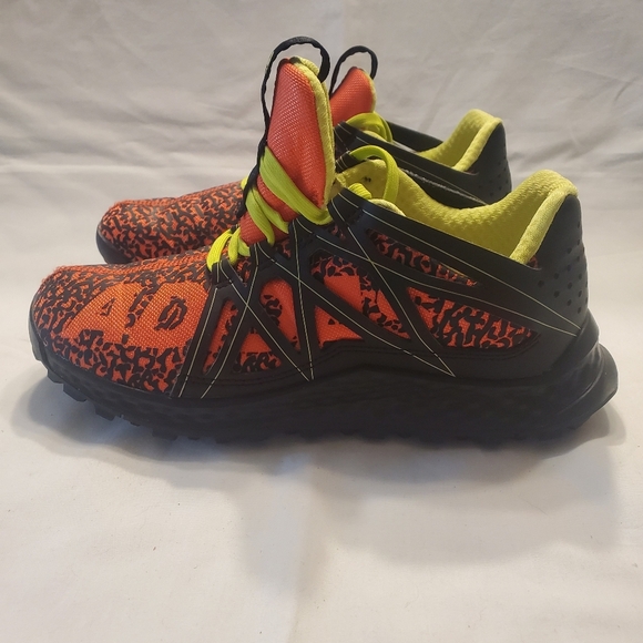 adidas Vigor Bounce Energy Black And Orange Men's Size 4 BY3448 - Picture 3 of 12